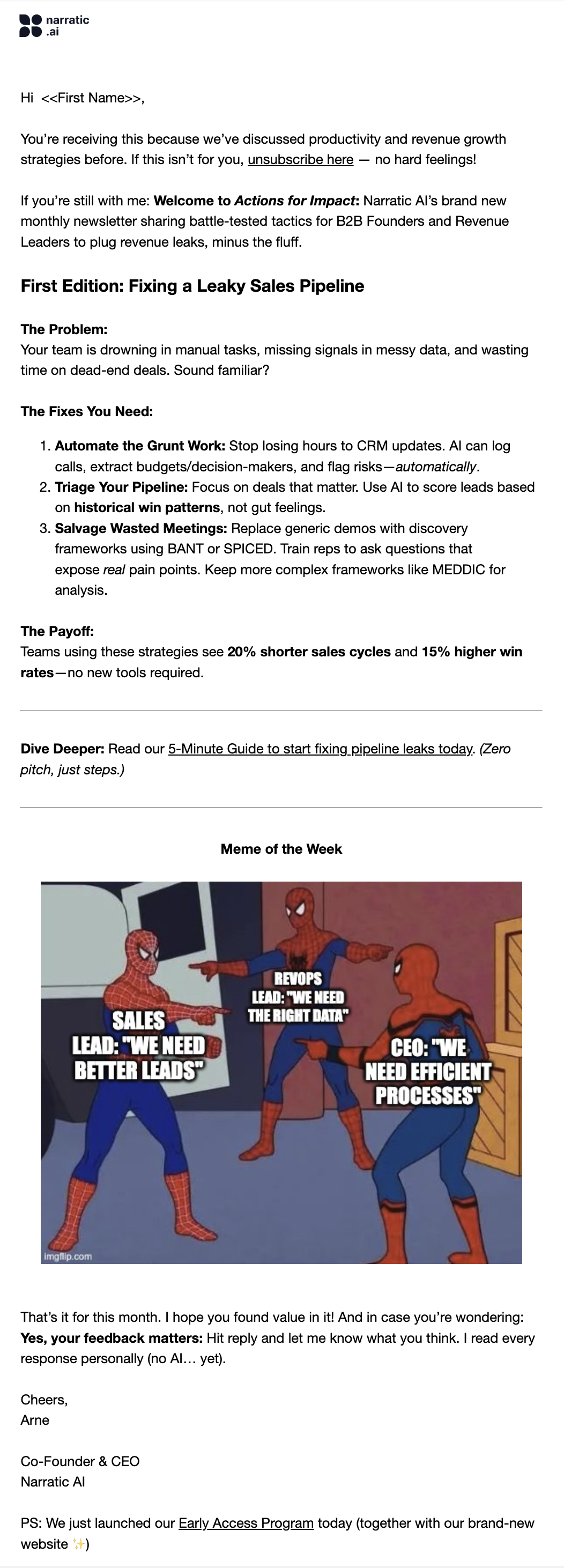 Example Newsletter